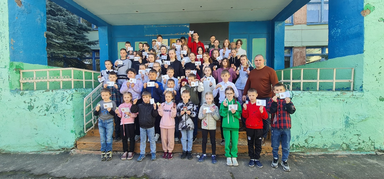 Учащиеся МКОУ «Бабяковская ООШ» награждены знаками отличия комплекса ГТО.