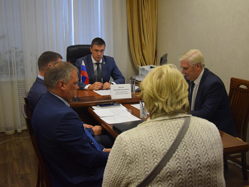 Глава Новоусманского района Дмитрий Маслов провел очередной прием граждан.